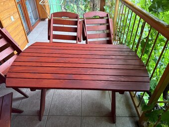 Stůl a židle na zahradu - 2