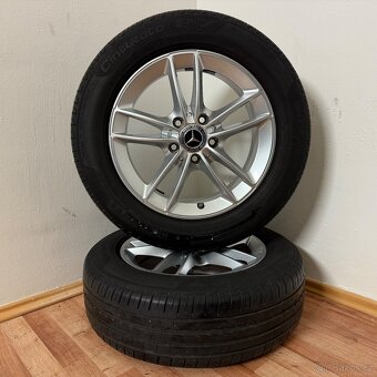 MERCEDES A/B/CLA 5x112 R16 ET44+LETNÍ 205/60R16 6m - 2