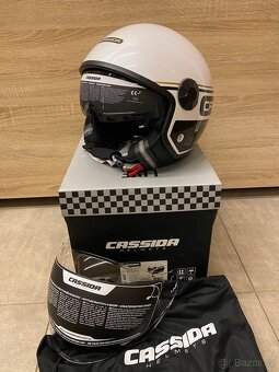 Helma na motorku Cassida Handy Plus Linear, vel. XXL - 2