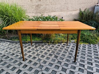 Retro jídelní rozkládací stůl Mier Topolčany - 60 léta - 2