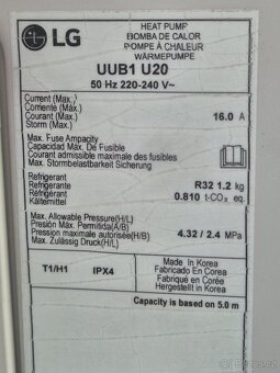 Kondenzační jednotka LG UUB1.U20 - 2