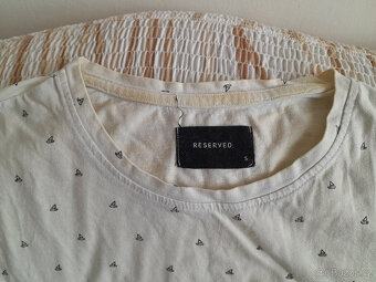 RESERVED BÍLÉ TRIKO VELIKOST S IHNED K PRODEJI - 2