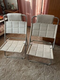 Retro skládací křesílka - 2