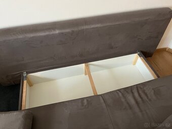 Rozkládací gauč s úložním prostorem - 2