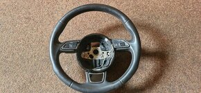 multifunkční volant triramenny černá kůže Audi A5 - 2