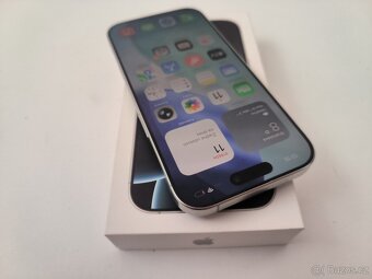 apple iphone 16 PRO 128gb White Titanium 92% Batéria - 2