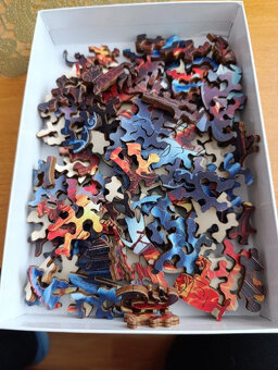 Kvalitní dřevěné puzzle (ČR výrobek) - 2