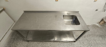 Nerez stůl (gastro) - 2