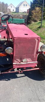 Malotraktor domácí výroby - 2