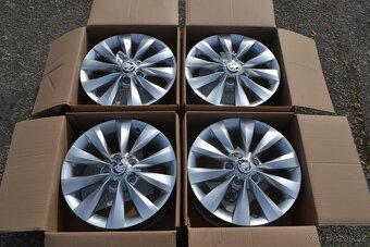 Nové orig. alu disky Škoda Karoq,Seat Ateca 6JxR16, 5x112. - 2
