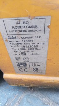 Elektrická sekačku na trávu ALKO classic - 2