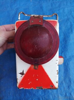 Stará drážní lampa, Kovo Věšín - 2