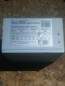 PC zdroje 400W. - 2