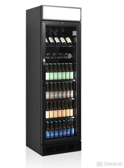 Prosklená Lednice TEFCOLD 425 TV Black - 2