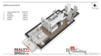 Pronájem, byty/1+kk, 40 m2, Staré Město nad Metují 285, 5470 - 2