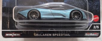autíčko Hot Wheels, Mattel, McLaren Speedtail, modré - 2