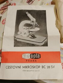 Mikroskop cestovní - 2