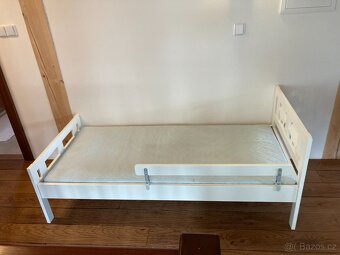 Dětská postel IKEA Kritter, rošt + matrace - 2