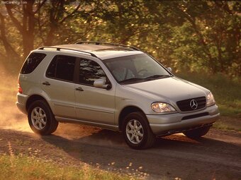 Sada 4 pneu na originál Alu kolech R17 na Mercedes Benz ML - 2