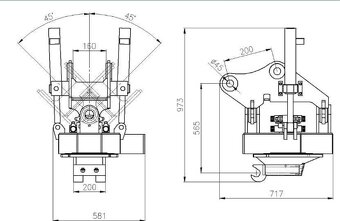 Rototilt.tiltrotator minibagr.bagr - 2