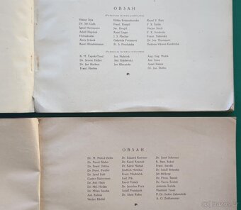 České album - spisovatelé, politikové - 2