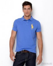 NOVÉ pánské polo triko Ralph Lauren - modré - 2