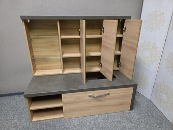 Nová koupelnová sestava BALKSEE hnědošedá - 2