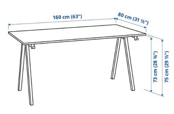 Psací stůl TROTTEN, IKEA - 2