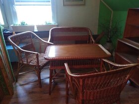 Proutěná sedací souprava - 2