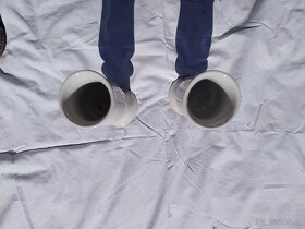 keramika - keramické číše, čistě bílé - 2