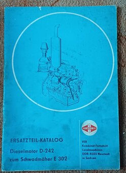 Prodám originální knihy k mačkačům a řezačkám Fortschritt - 2