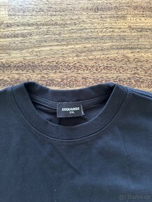 Triko Dsquared 2 černé - 2