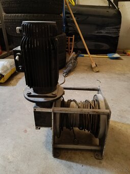 Lanový naviják profesionální - 2