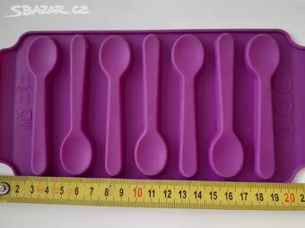 Silikonová forma - lžičky, NOVÁ - 2