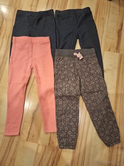 Zateplené kalhoty 98/104 - 2