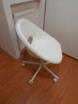 Ikea Loberget otočná židle, bílá - 2