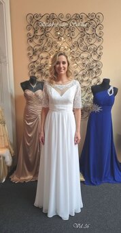 SVATEBNÍ ŠATY DO TANEČNÍCH-výprodej - 2