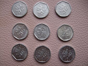 ČESKÉ HALÉŘE 1993 - 2007 - 2