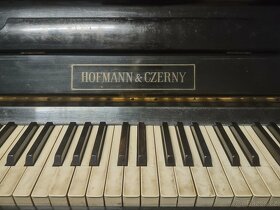 Prodám pianino piano Hofmann & Czerný - 2