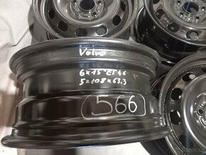 Ocelové kola Volvo. 15" - 2