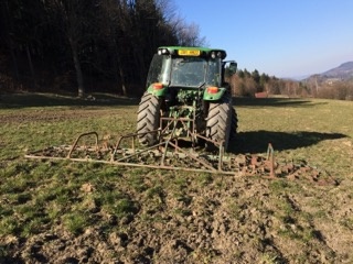 Prodám luční brany, záběr 6m - 2