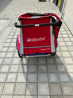 Vozík za kolo/kočárek pro 2 děti Thule Chariot - 2