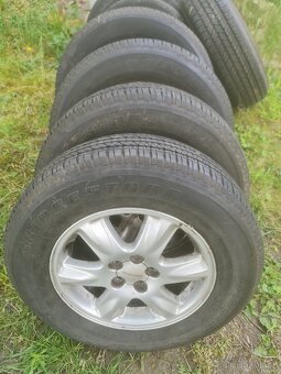 Subaru 5x100, Bridgestone Dueler H/T 205/70 R15 - 2