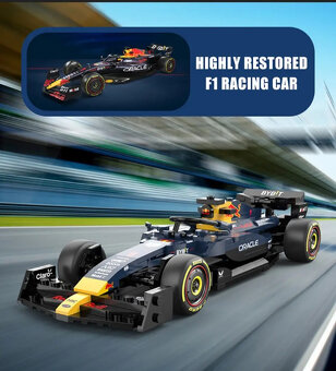 stavebnice vozu F1 Red Bull v měřítku 1.24 - 2