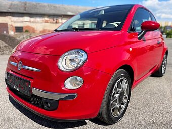 FIAT 500 LOUNGE 1.2 51KW 1.MAJ.98.000KM VELKÝ SERVIS TOP - 2