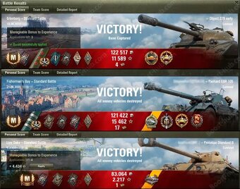 World of Tanks účet, ZNAKY NA DĚLE-MARKY - 2