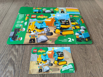 Lego Duplo 10931 Náklaďák a pásový bagr - 2