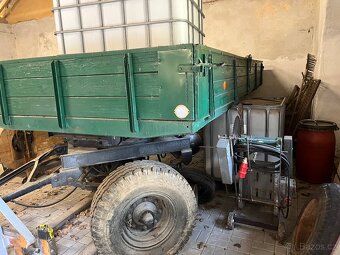 Vlek za traktor 9t bez SPZ/TP - 2
