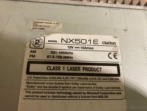 Clarion nx501e doppeldin na nd - 2