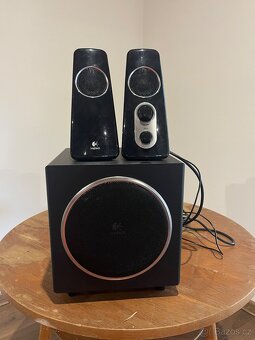 Prodám reproduktory Logitech Z523 (2.1) - 2